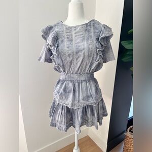 Light tie dyed summer dress